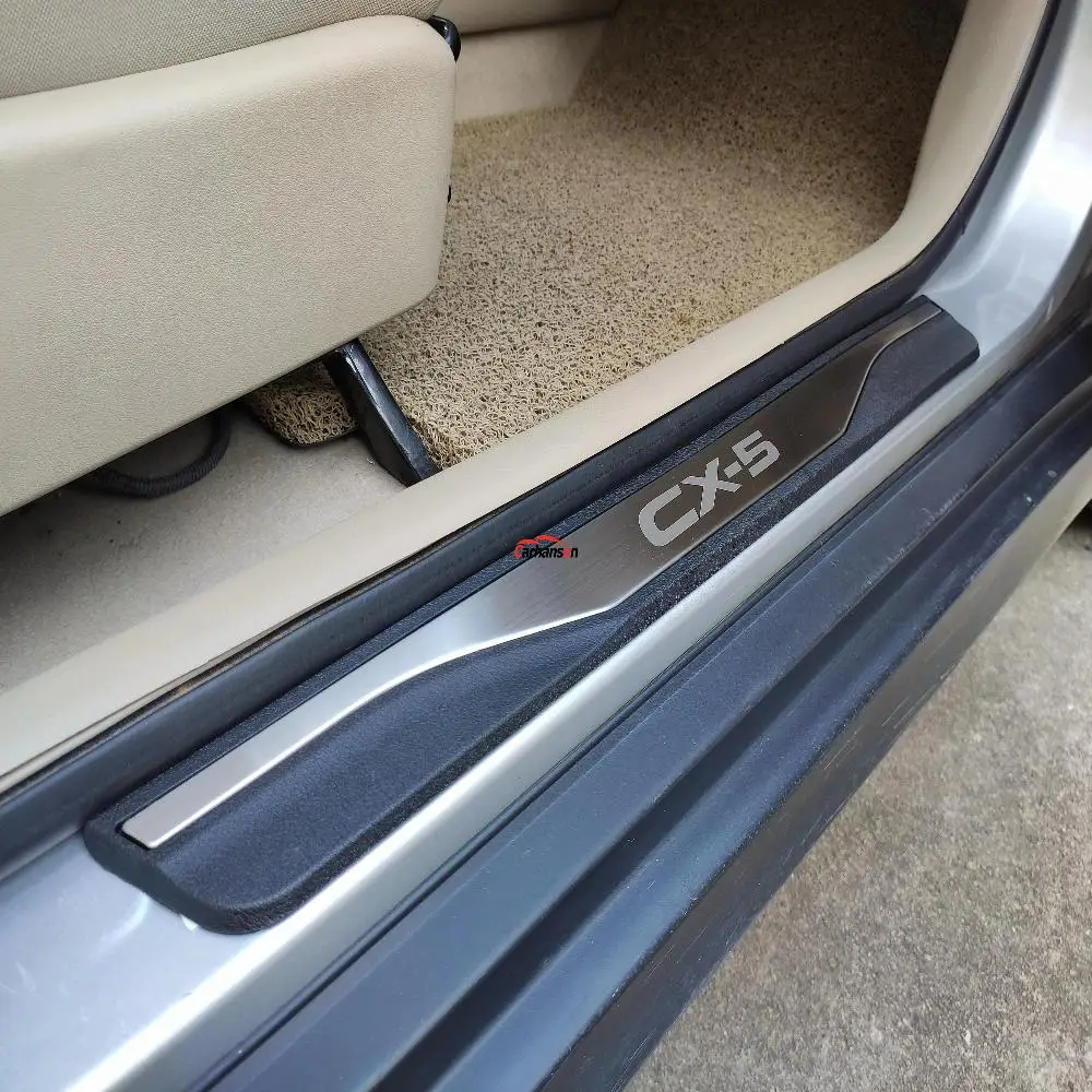 Аксессуары для автомобильного стиля Накладка на порог Mazda CX 5 CX5 защитная накладка
