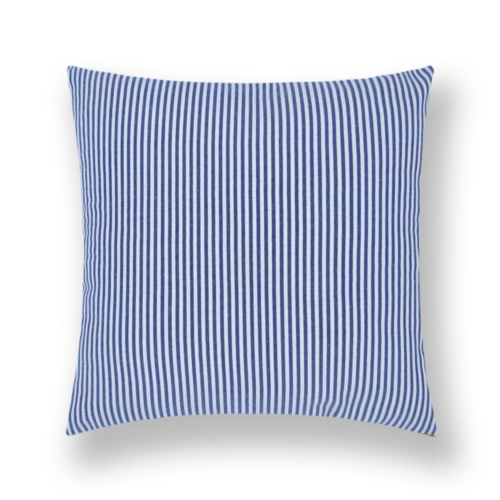 No Pillow Insert 1 шт., наволочки на подушку в клетку, в клетку буйвола, наволочки на подушку, чехол из хлопка и льна для дивана, домашний декор, синий Чехол на подушку, красный цвет, 45*45 см - Цвет: No Pillow Insert