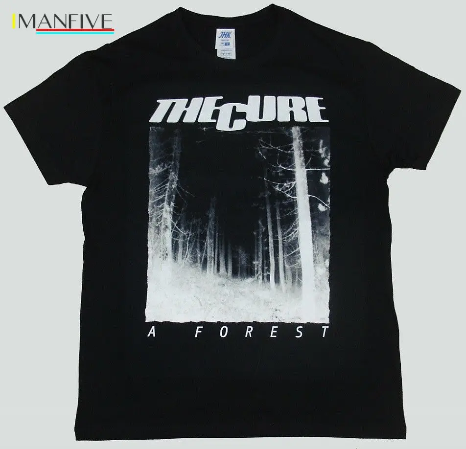 

THE CURE T-SHIRT A FOREST Tops Summer Cool Funny T-Shirt Mans Unique Cotton Short Sleeves O-Neck T Shirt