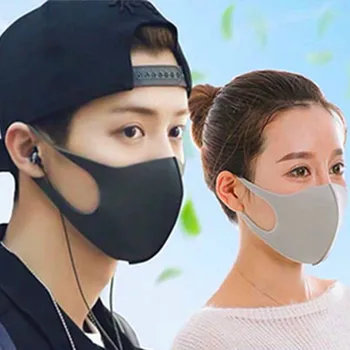 

1Pcs Washable Facial Mask Cycling Anti Dust Warmer Environmental Mouth Face Mask Fashion In New 2020