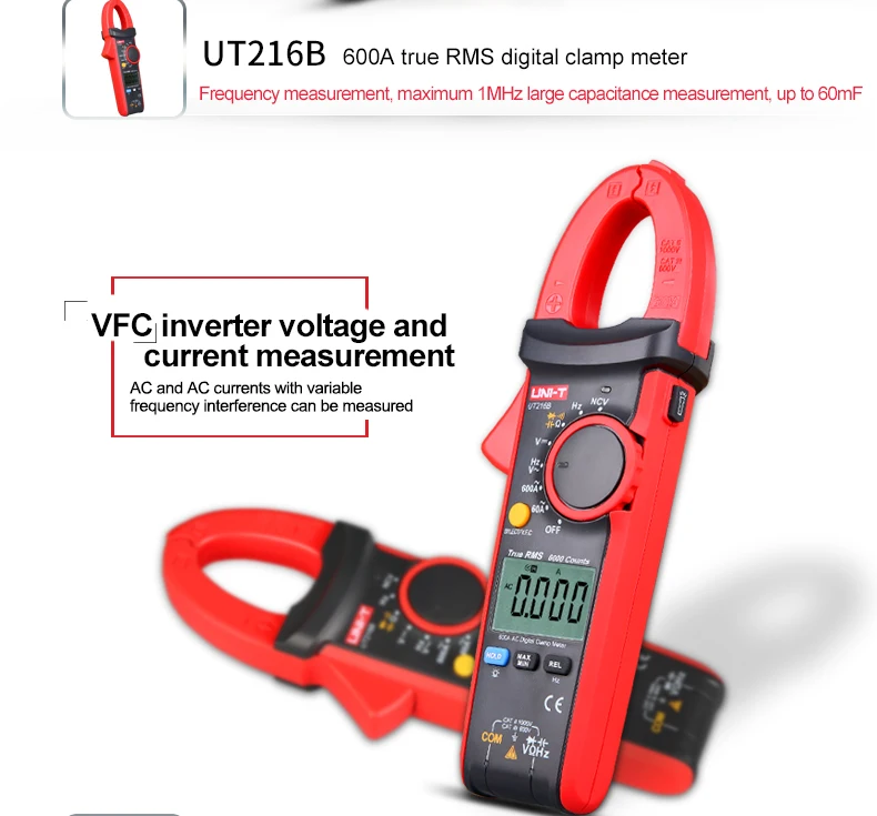 Medidor de corrente digital, para testes de