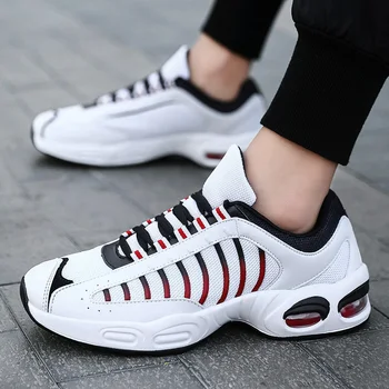 

Air Cushion Trend Sneakers Men'S Shoes For Men Breathable Lace Up Footwear Men Sneakers Male Trainer Chaussure Homme Zapatillas