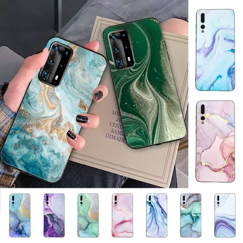 Матовый мраморный текстурный чехол YNDFCNB для телефона Huawei P30 40 20 10 8 9 lite pro plus Psmart2019 |