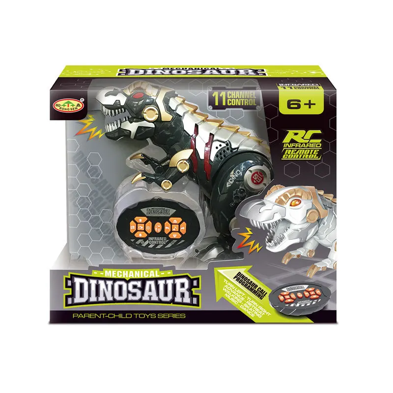 Динозавр RC детские игрушки светильник музыка интеллигентая(ый) робот dinosaurio тираннозавр Механическая Военная дракон животных dinosaurio роботы игрушки