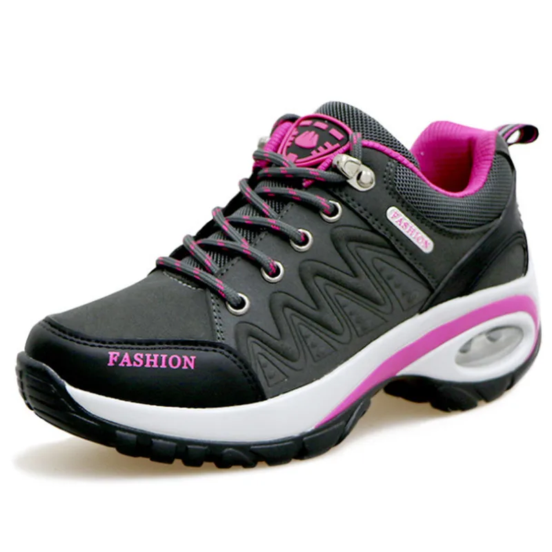 Обувь для альпинизма; женская Треккинговая водонепроницаемая обувь; походные ботинки; дышащие кроссовки для кемпинга; женские кроссовки для бездорожья; нескользящая обувь; scarpe donna - Цвет: C