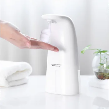 

Liquid Foam Touchless Automatic LED Indicator Kitchen Battery Powered Toilet Hand Wash 250ml IR Sensor Hands Free Soap Dispenser