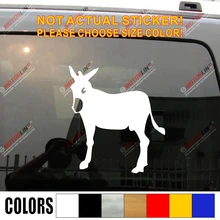 Catalan Ane Burro Donkey Decal Sticker Catalana Spain Car Vinyl Die cut no background pick color and size style b