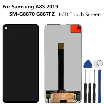 

Display For Samsung Galaxy A8S G8870 SM-G8870 LCD Touch Screen Digitizer Replacement For samsung SM-G8870 G887FZ LCD Screen