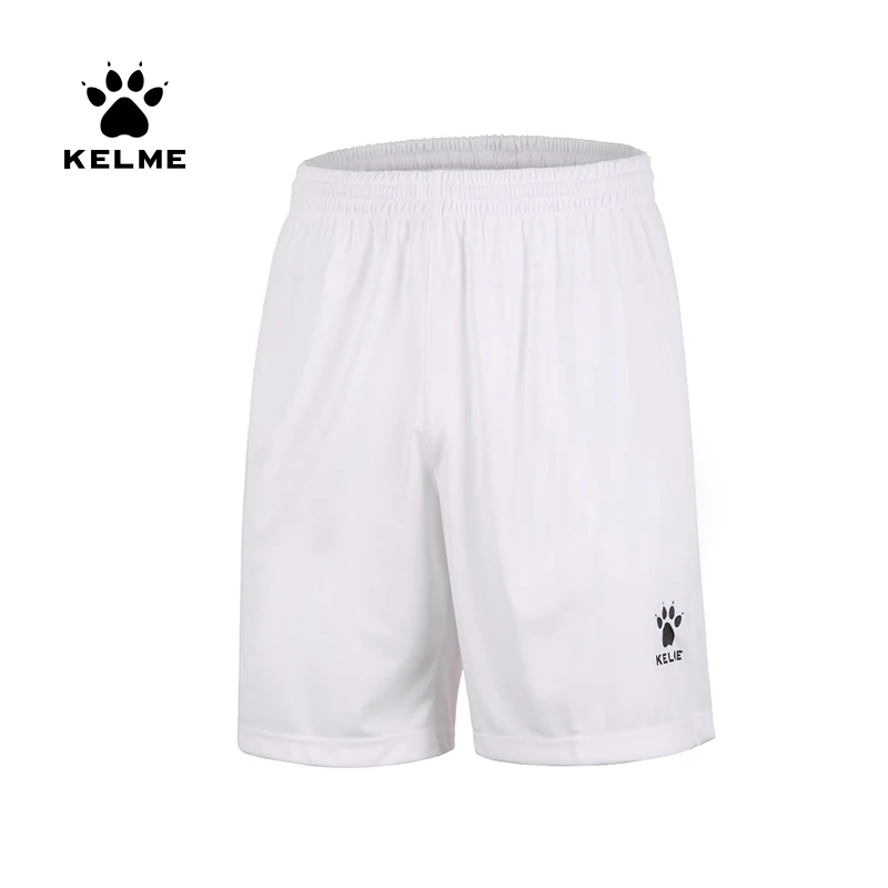 KELME Men's Running Shorts Kid Soccer  Summer Elastic Football Quick Dry Breathale Light Sportswear Sports Shorts Male K15Z434-1