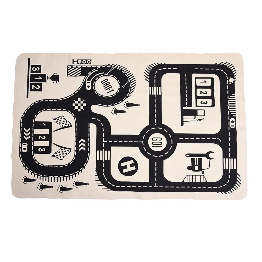 

Baby Play Mat Soft Crawling Rugs Car Track pattern Puzzles Learning Toy Nordic Style Kids Room Decoration Floor Carpet