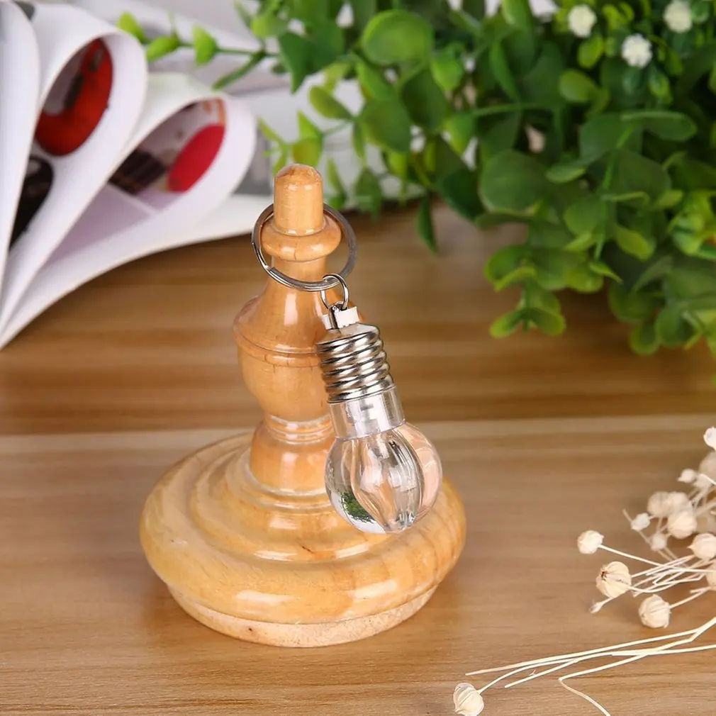 Creative Colorful Bike Light Changing LED Bicycle Light Mini Bulb Lamp Key Chain Ring Keychain Clear Bike Lamp Torch Keyring