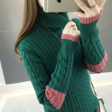 2020 High Quality Thick Warm Winter Women Sweater