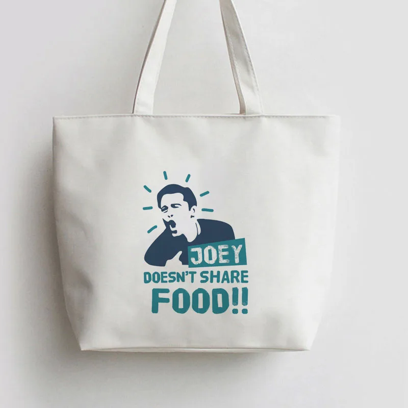 

How you doin Friends Canvas Tote bag Cartoon Shopping bags Shoulder Reusable Shopper Grocery Bag AN180 AN302