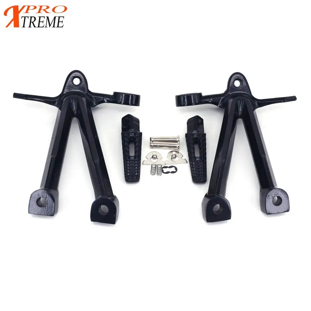 Rear Passenger Footrests Foot Peg Rest Pedal Tripod Brackets Mount For Suzuki GSXR1000 GSXR 1000 2007 2008 07 08 | Автомобили и
