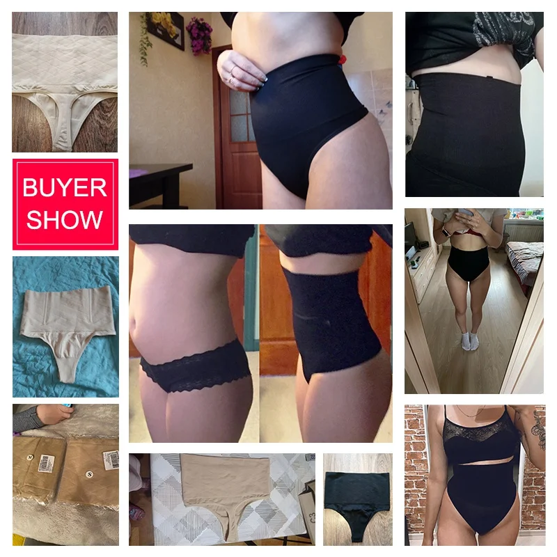 best tummy control shapewear Tummy Belly shaper shapewear Women High Waist Trainer body shaper Butt Lifter Slimming pants fajas colombianas thong Underwear girdles