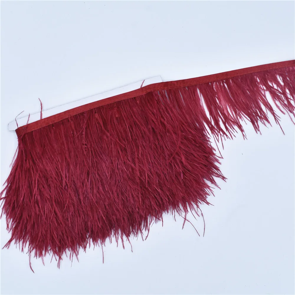 Юбка/платье/костюм с отделкой из страусиных перьев 2 метра 8 10 см|ostrich feather trim|feather