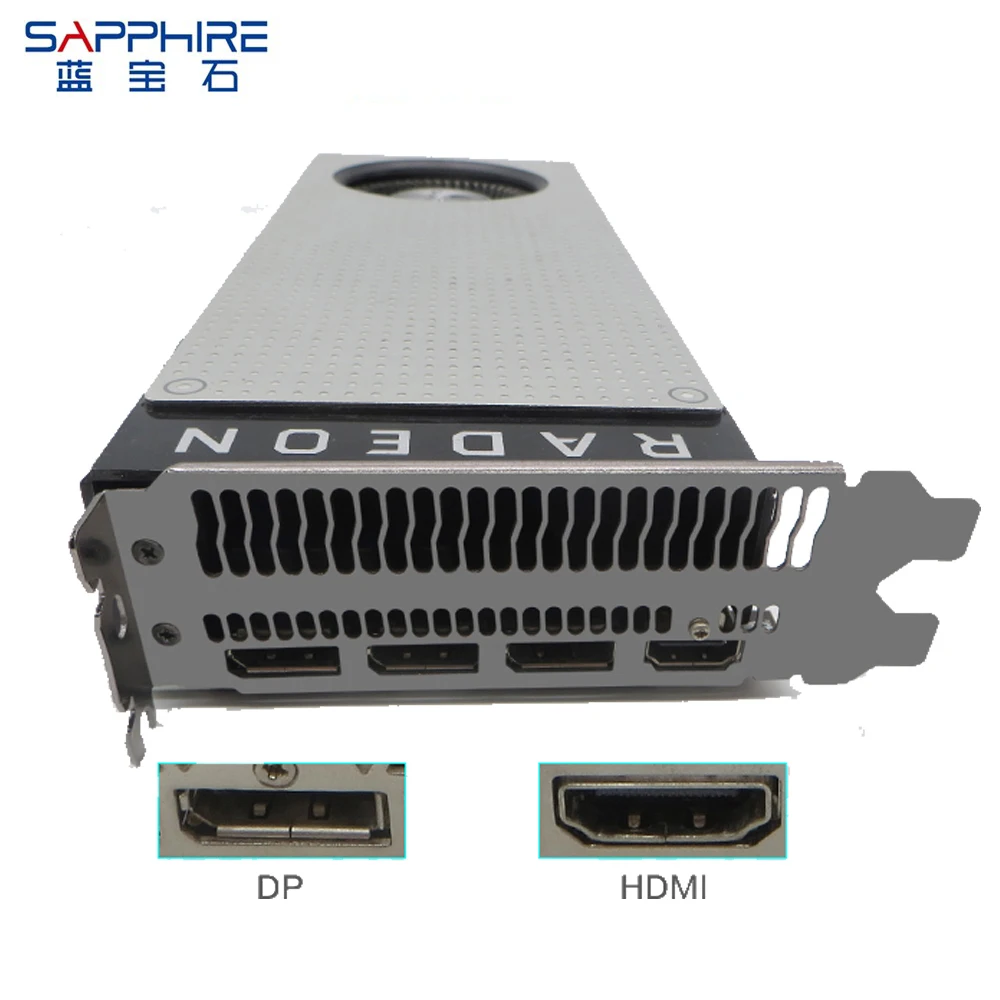 Видеокарта SAPPHIRE AMD Radeon RX470D 8 ГБ GDDR5 видеокарта для компьютера игрового ПК 256bit PCI