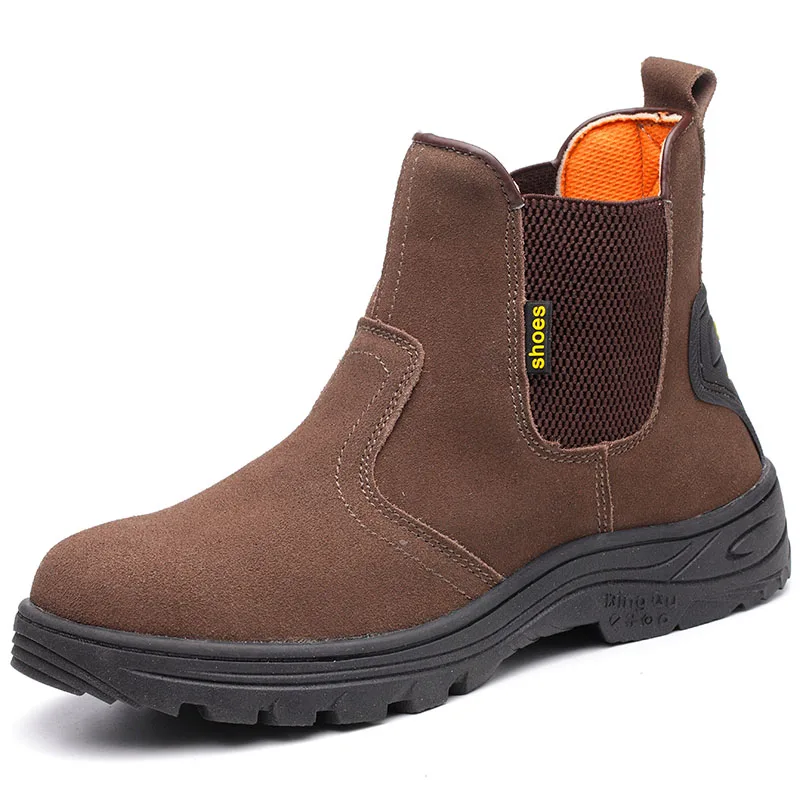 mens steel toe cap chelsea boots