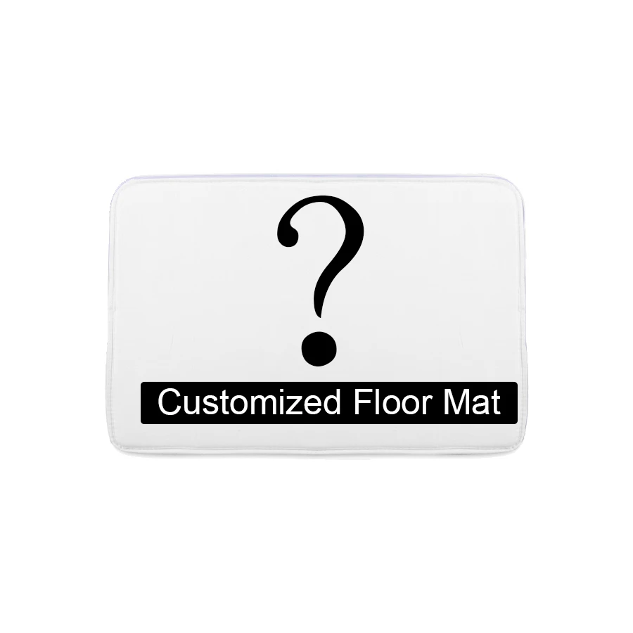 Bathroom Mat Printed Bathroom Kitchen Carpets Doormats Floor Mat for Living Room Anti-Slip Tapete 40-60/50-80/45-120