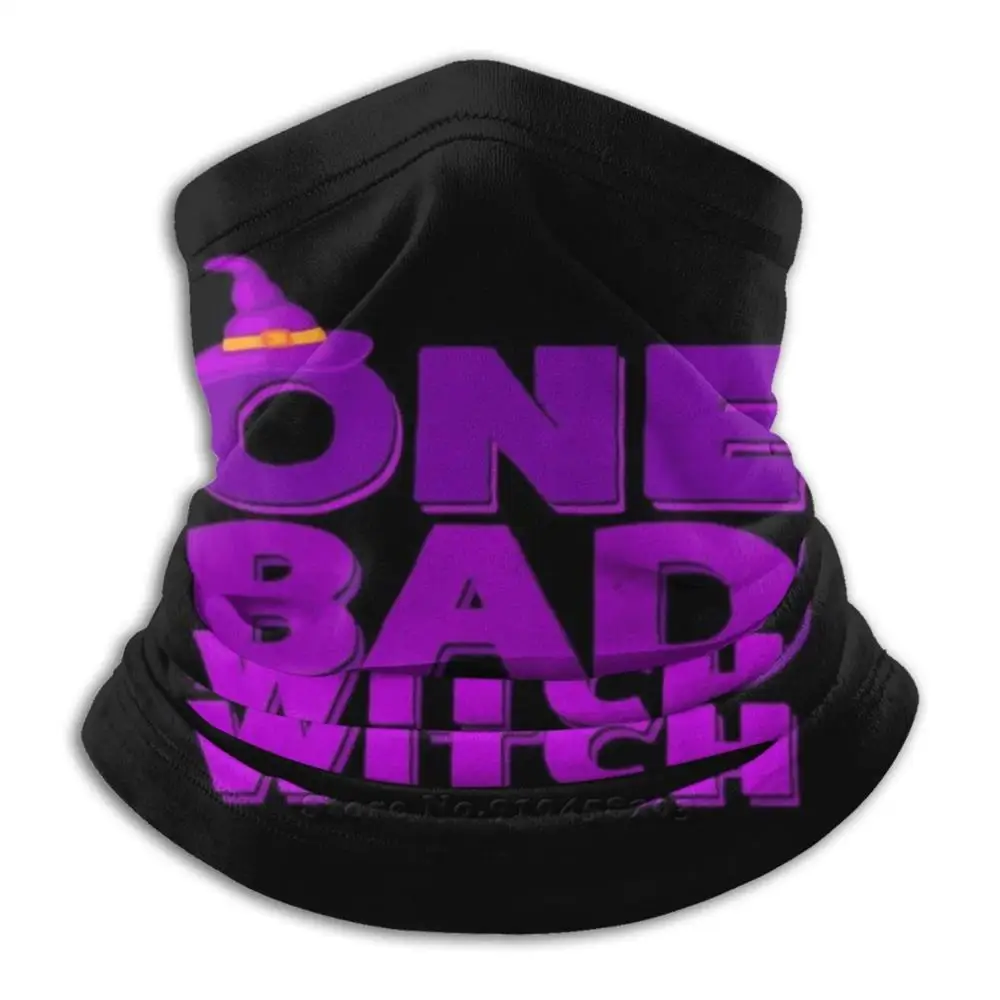 One Bad Witch шапка шарф повязка на голову для улицы альпинизма теплая маска лица Dia De Los