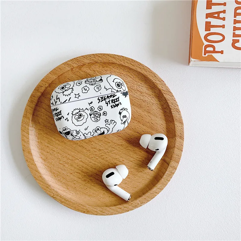 Светящийся чехол для наушников для Apple Airpods Pro Чехол мультяшный силиконовый чехол для Apple Air Pods Pro 3 Наушники Earpods зарядная коробка