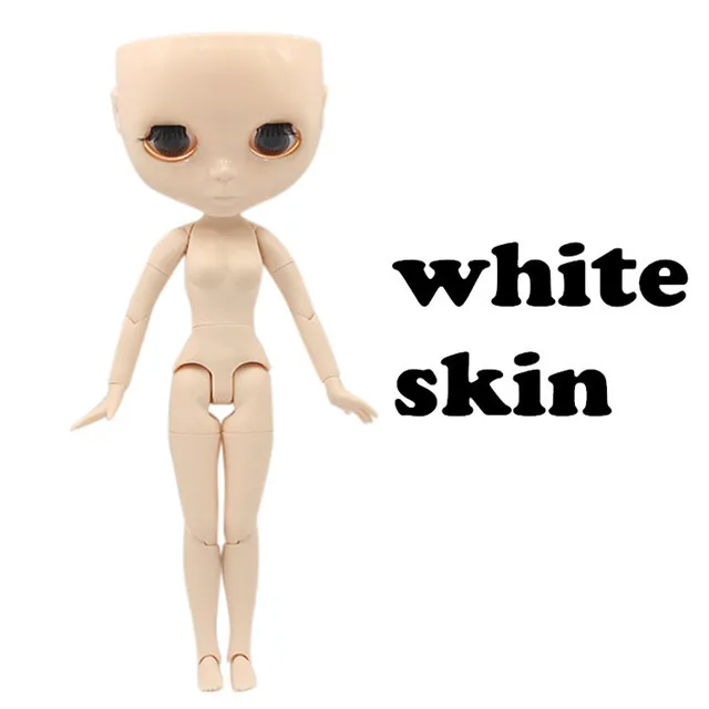 factory blyth doll joint body bjd toy without makeup shiny face for cutom doll DIY 17