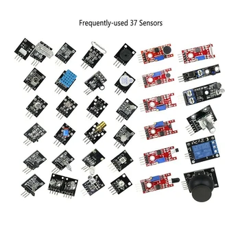

45in1 Sensor Modules Tutorials Accessory For Arduino Raspberry Pi Robot Kids DIY