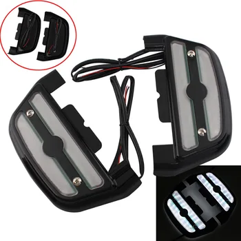 

Motorcycle Passenger Foot Rests Pegs Pedal Floorboards Fits For Harley '06-up Dyna '86-up FL Softail '87-upTouring Trike