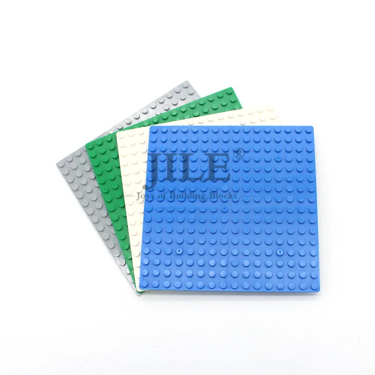 

Moc Baseplate 16x16 3867 DIY Enlighten Building Blocks Bricks Classic Sets Compatible with Assembles Particles Children Toys