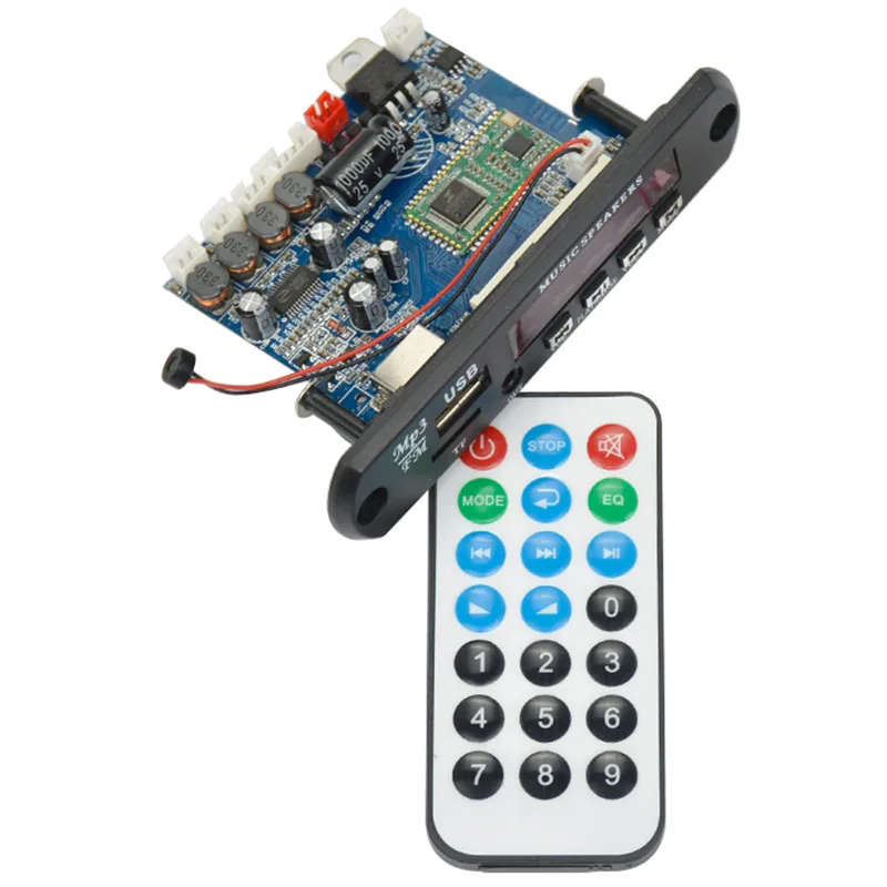 CY99 12 в Bluetooth 4,0 EDR APE FLAC WAV WMA MP3 аудио декодер плата стерео приемник 10 Вт+ 10 Вт dgial усилители управление приложением