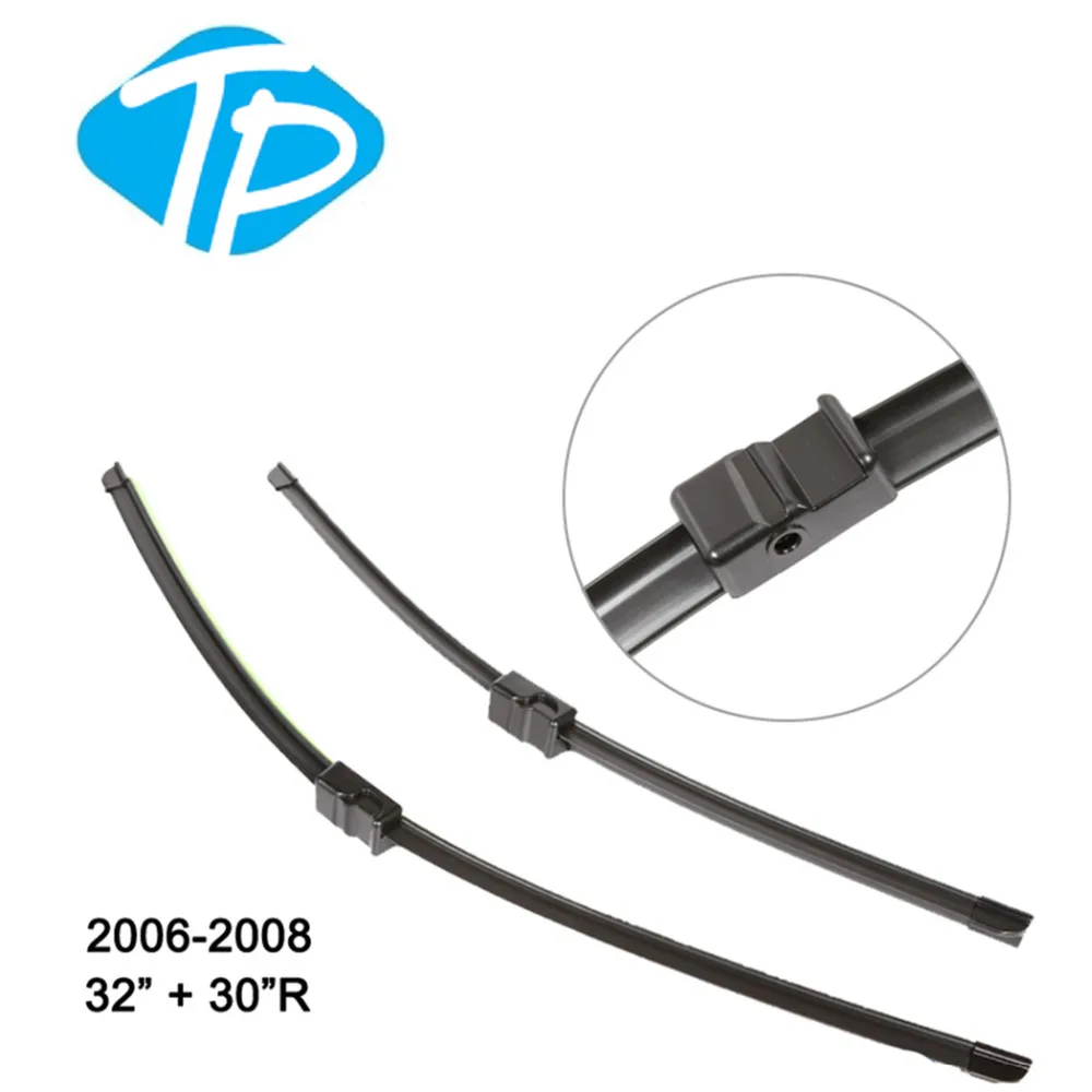 Wiper blades for (2006-2008) 32"+30"R fit side pin type wiper arms only