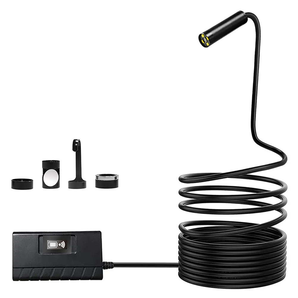 Wireless Borescope HD Car 1080P Waterproof WIFI Semi Rigid Tool Inspection Camera Repair Long View