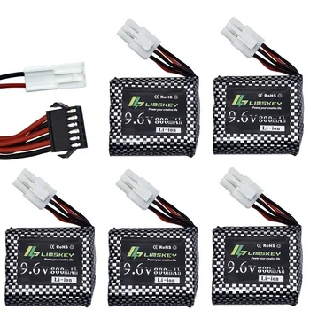 

9116 New Models 800mAh 9.6V Li-ion battery for 9115 9116 S911 S912 RC Truck RC car battery 9.6v Rechargeable battery 5pcs/sets