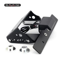 Регистрация номерных знаков держатель светодиодный свет для Bajaj Pulsar 200/180/150/135 NS 2012- мотоцикл хвост аккуратные предохранительный нейтрализатор