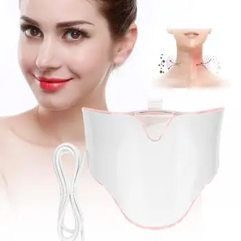 

7 Colors Photon LED Mask Neck Anti Wrinkle Skin Rejuvenation Instrument
