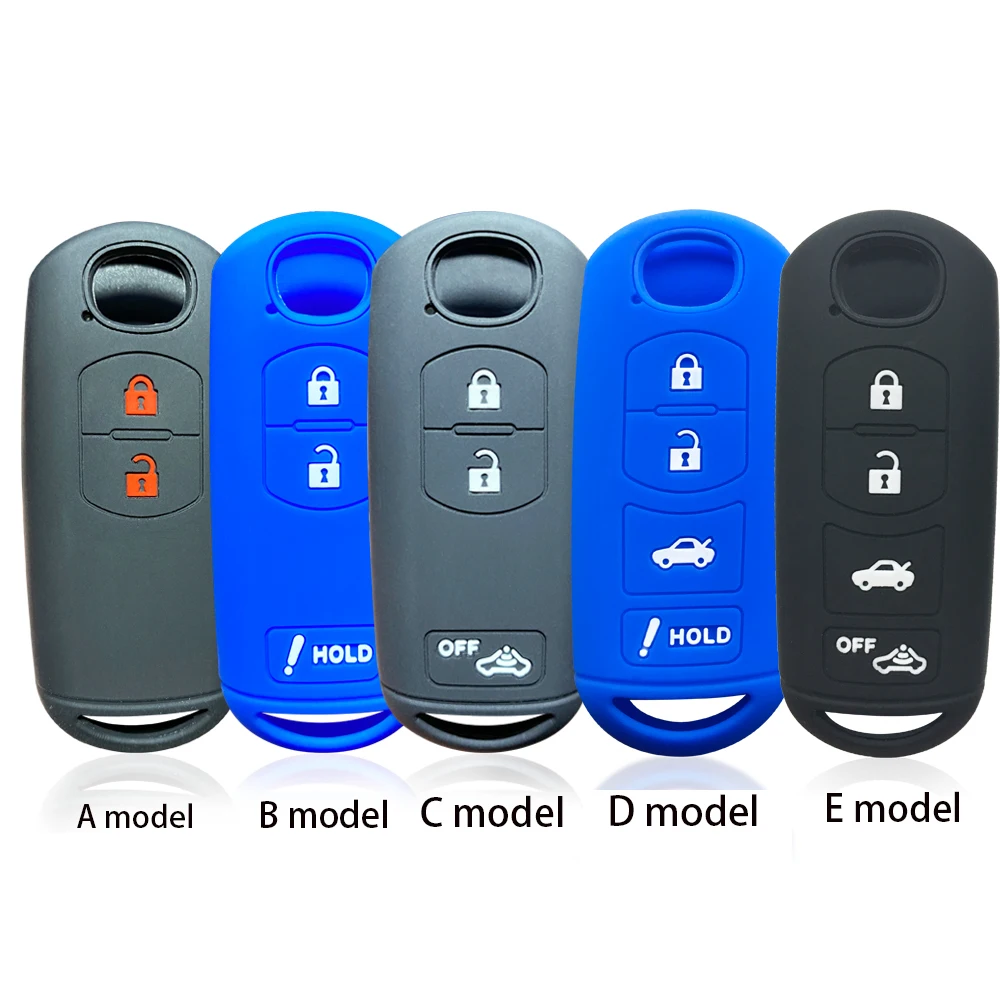 Premium Silicone Remote Key Cover Case - Durable, Protective, Stylish Design