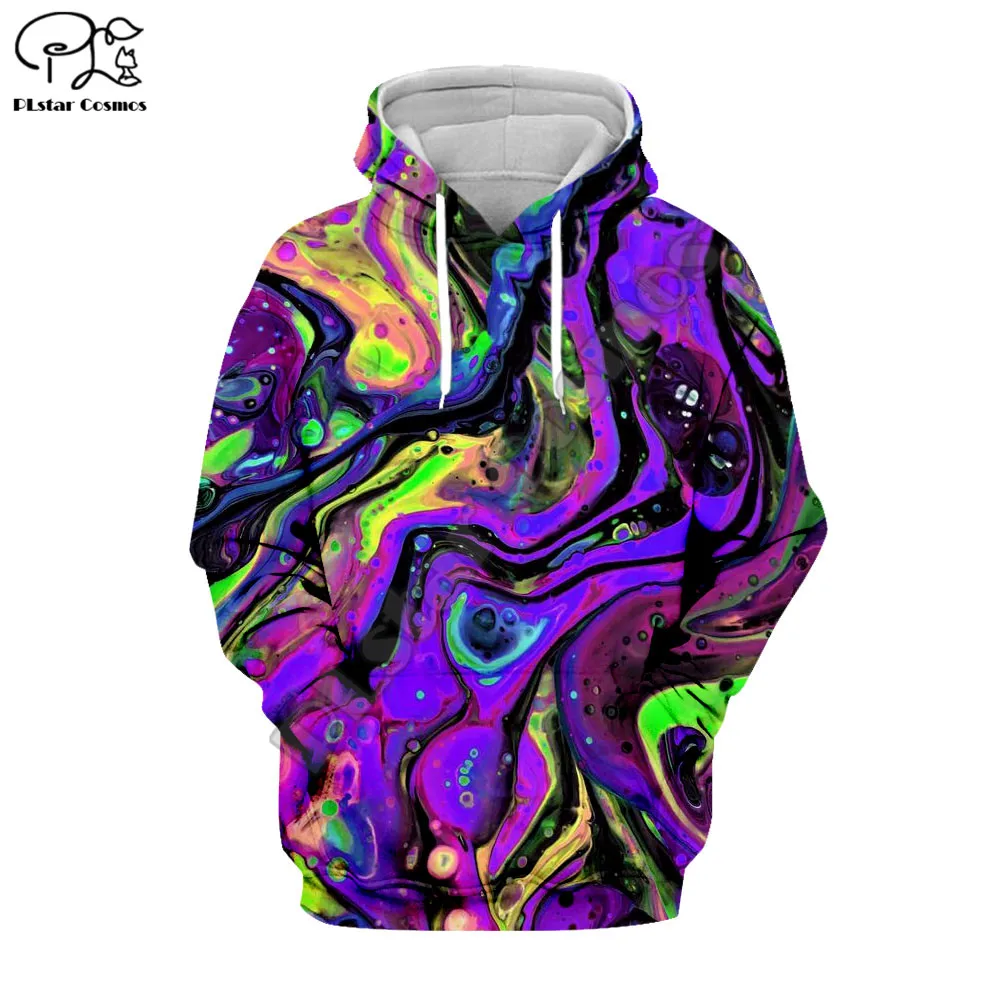 

PLstar Cosmos Psychedel Colorful Art 3D Print 2021 New Fashion Hoodies Sweatshirts Zip Hooded For Men/Women Casual Streetwear 07