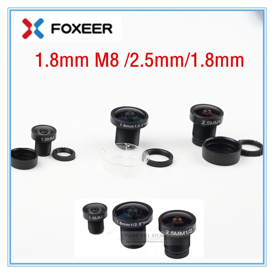 100% Оригинальный запасной объектив Foxeer 1 8 мм M8/5MP 2 5 широкоугольный для