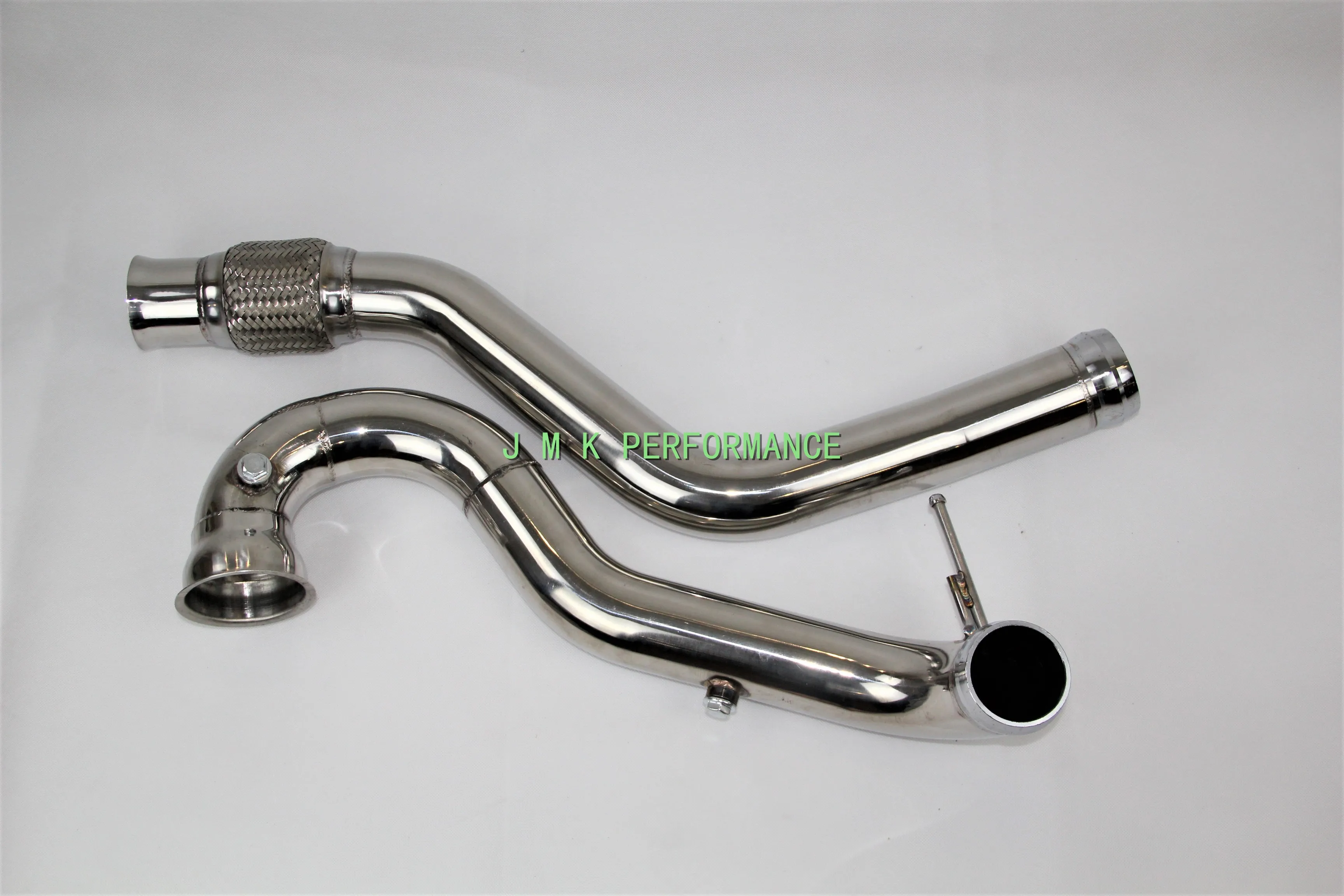 3 дюймовая турбо труба без косточек выхлопная для amg a45 cla45|downpipe| |