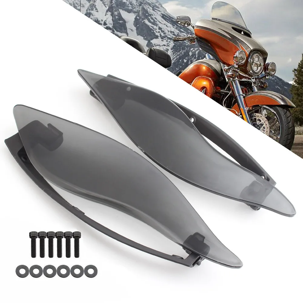 

Регулируемый дефлектор воздуха на лобовое стекло для мотоцикла Harley Touring Electra Glide Street Glide Tri Glide 2014-2020