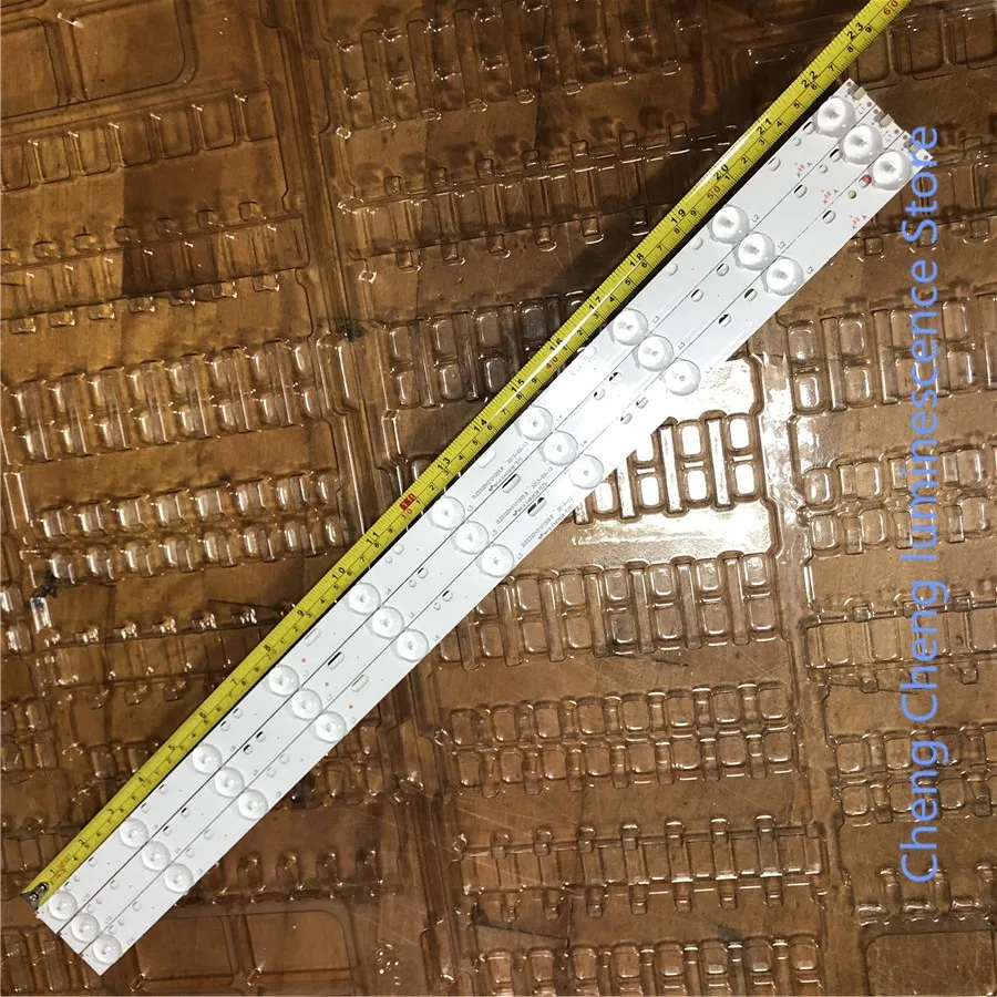 15 шт./лот 10 светодиодный s 570MM 3v светодиодный подсветка полосы для AIWA CH3237 KJ315D10-ZC14F-03 KB0315LDHB40
