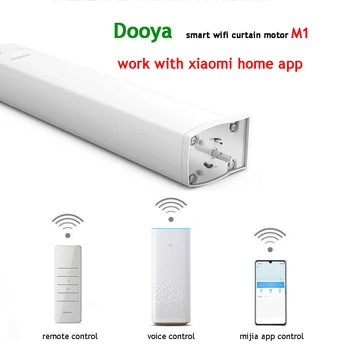 

Dooya 110-240V wifi curtain motor M1, 433MHz remote control mijia app xiaomi home system voici control smart home