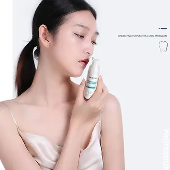 

60ml Teeth Whitening Mousse Dental Tool Fresh Shining Toothpaste Stains Cleaning Breath Bad Oral Plaque Tooth Hygiene Remov