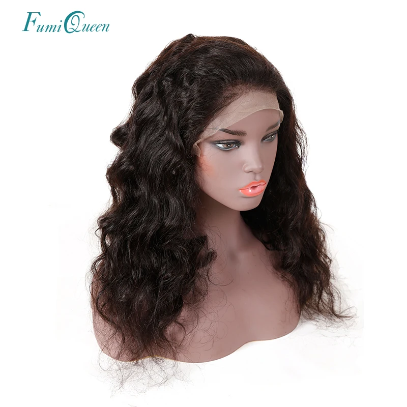 

Ali FumiQueen Pre Plucked Hairline With Baby Hair Loose Wave Full Lace Wigs For Women 130% Density Brazilian Remy Human Hair Wig