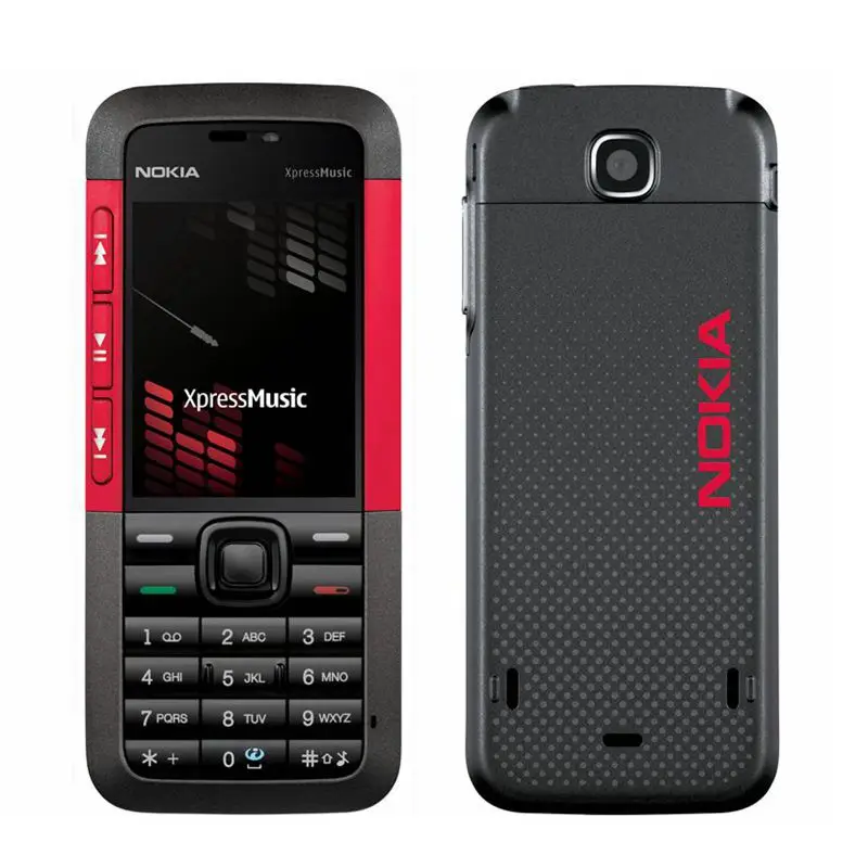  Original Unlocked Nokia 5310 XpressMusic 5310XM Bluetooth Java MP3 Player Refurbished Mobile Phone