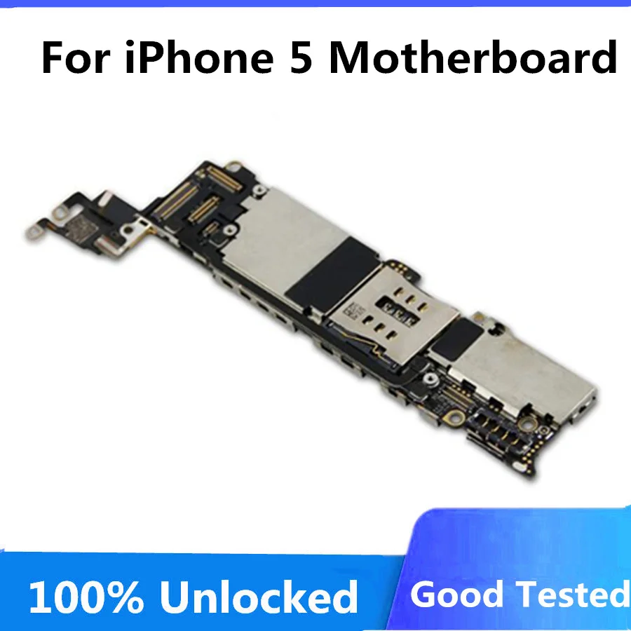 Заводская разблокированная материнская плата для iphone 5 логические платы с