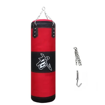 

Optional Size High Elastic Punching Bag Boxing Exercise Taekwondo Fitness Sandbag Empty with Chain & Hook