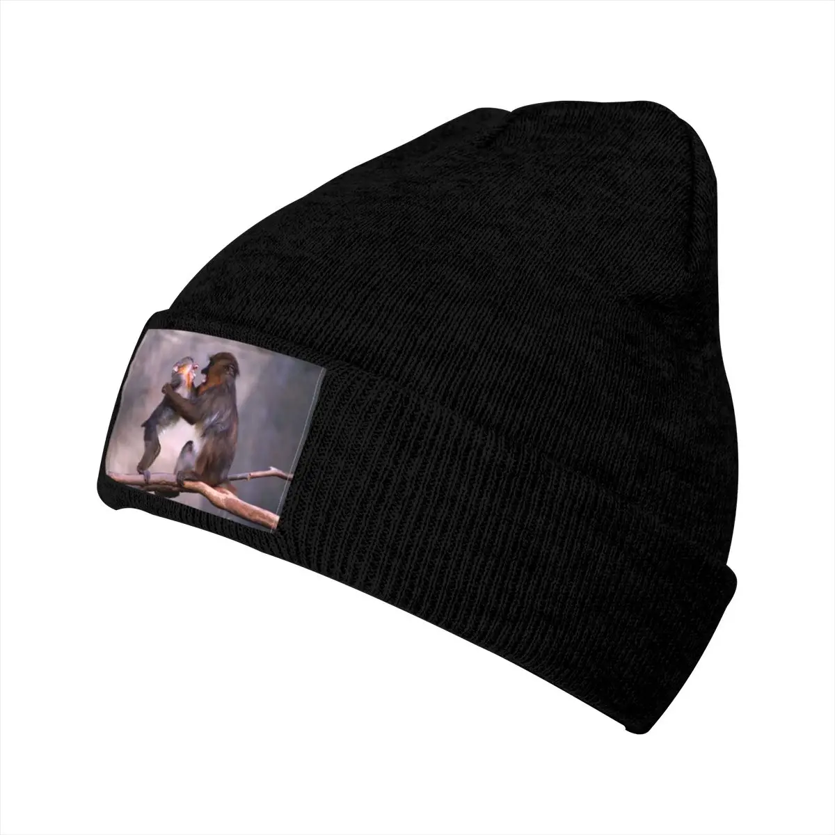 Monkey winter Men's clothing women hat 