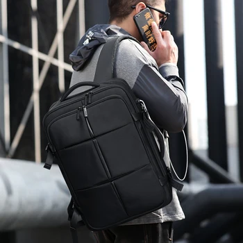 ROWE 2020 New Men Large-Capacity Multi-layer Backpack USB Charging Waterproof 17.3 Inch Computer Bag Can Store Shoes Travel Bag ROWE 2020 New Men Large-Capacity Multi-layer Backpack USB Charging Waterproof 17.3 Inch Computer Bag Can Store Shoes Travel Bag