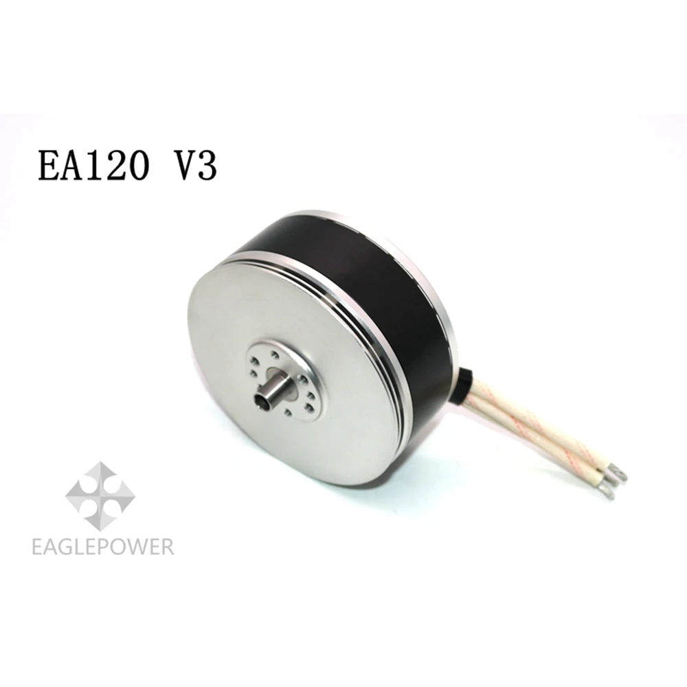 

EaglePower EA120 V3 бесщеточный мотор для сельскохозяйственного/воздушного наблюдения дрона 12S-24S подходит для весла из углеродного волокна 30-40 дюймов